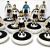 Subbuteo Andrew Table West Germany 1982 World Cup Team on classic Lightweight bases